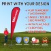 4.5m Teardrop Banner with Square Base