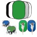 （003E08R19）Chromakey Blue-Green Collapsible Backdrop-1