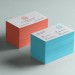 COLORED EDGE (PAINTED EDGE) BUSINESS CARD 700GSM