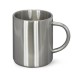 Nedlands Metal Coffee Mugs Silver Printing