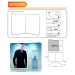 curve media wall stretch tension fabric media wall set up instruction