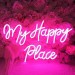 My Happy Place Neon Sign