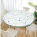 custom printed fitted round table cloth table throw table cover