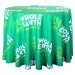 ROUND BRANDED TABLE CLOTH PRINTING