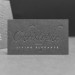 DEBOSSED BUSINESS CARD