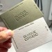 Full Cotton Debossed Business Card