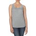 Women T-Shirt Anvil Racerback 6751L Heather Grey